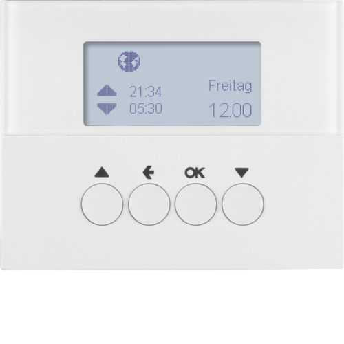 Berker 85741179 Jalousie-Schaltuhr K.1 polarweiß, glänzend Mesch Shop Berker 85741179 Jalousie-Schaltuhr K.1 polarweiß, glänzend Mesch Shop